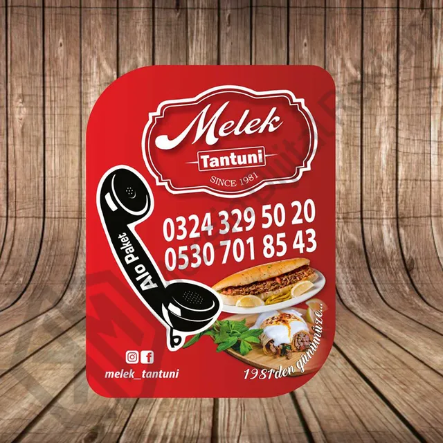 Standart Magnet baskı örneği